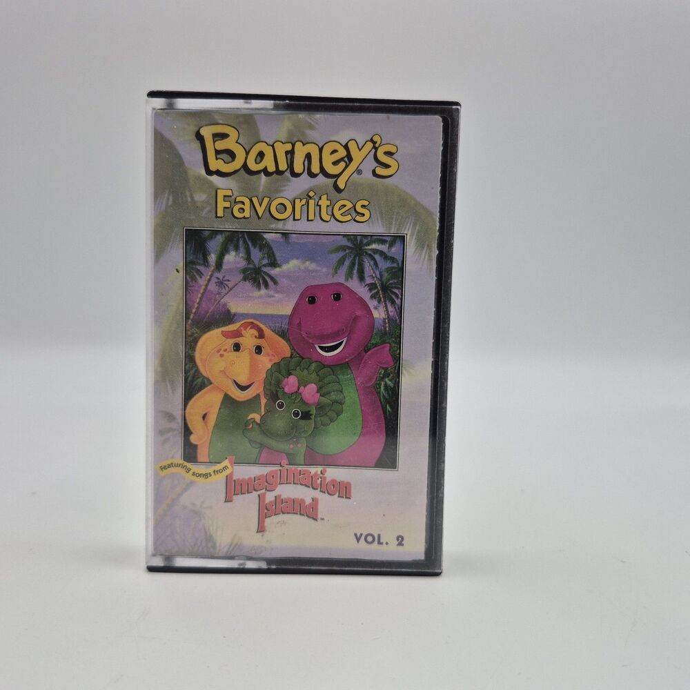 Barney & Friends Songs From Imagination Island Cassette Tape Vol.2